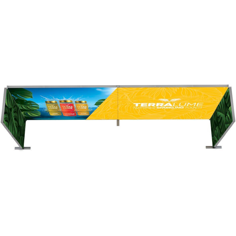 Showbird 65 20 x 10 Configuration E — Single Sided Graphic Package
